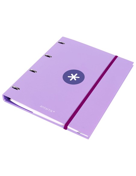 Carpeta con recambio antartik a4 cuadro 5mm...