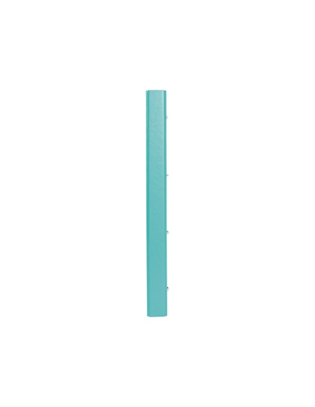 Carpeta con recambio antartik a4 cuadro 5mm forrada 4 anillas 25mm redondas color menta