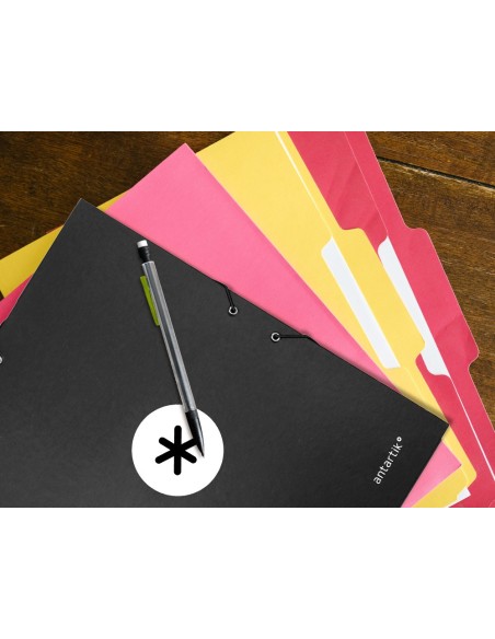 Carpeta antartik gomas a4 3 solapas carton...