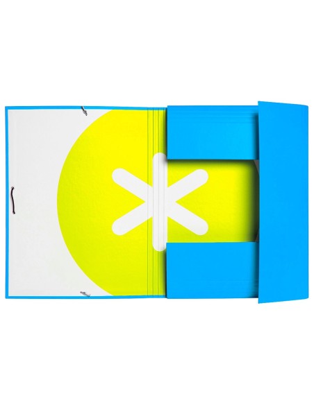 Carpeta antartik gomas a4 3 solapas carton...