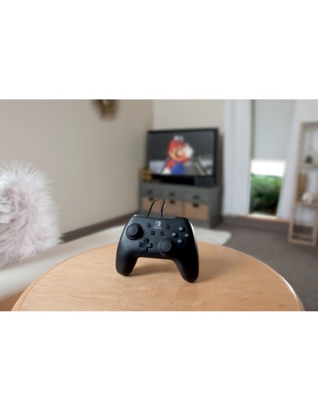 Mando power a con cable para nintendo switch negro