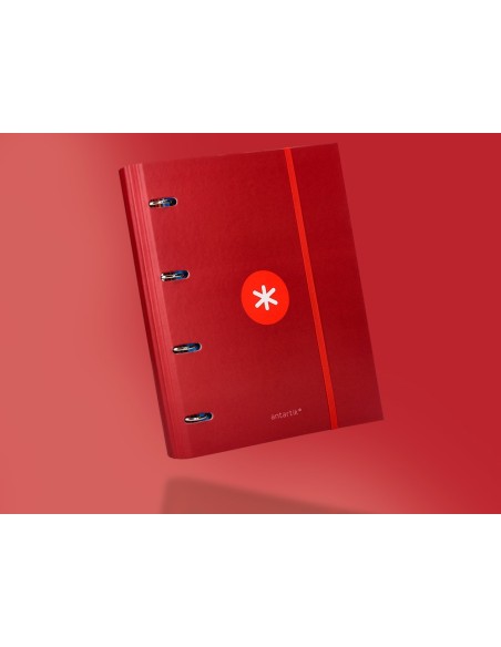 Carpeta con recambio antartik a4 cuadro 5mm...