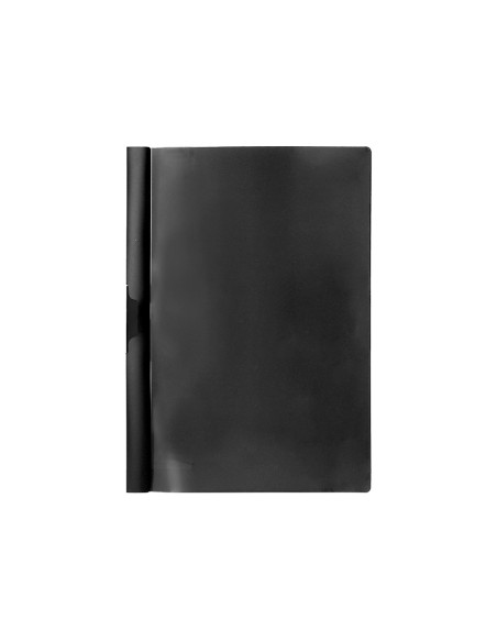 Carpeta beautone dossier pinza lateral 35365 polipropildin a4 negra 25 h. pinza desli-pack de 10 retractilado