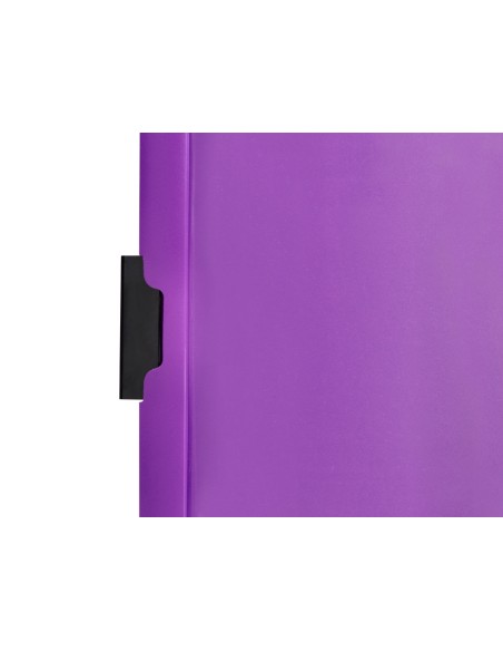 Carpeta beautone dossier pinza lateral 45306 polipropildin a4 violeta 25 h. pinza des-pack de 10 retractilado