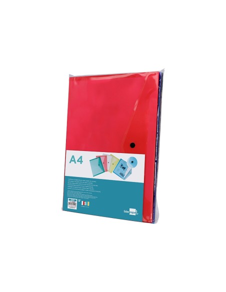 Carpeta liderpapel dossier broche transparente...