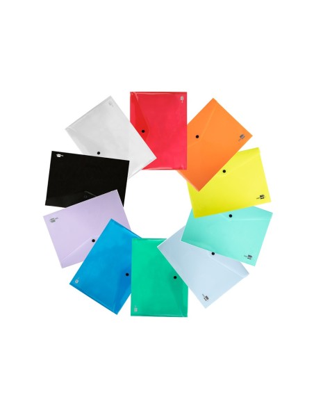 Carpeta liderpapel dossier broche transparente...