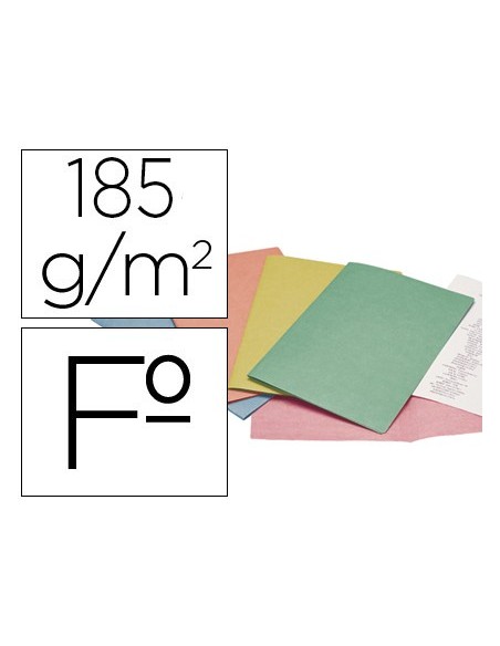 Subcarpeta cartulina liderpapel folio colores...