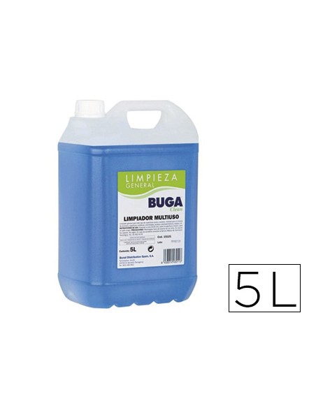 Limpiador multiusos buga clean garrafa 5 litros