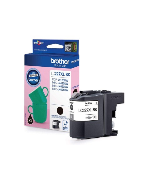 Ink-jet brother lc-227xl negro dcp-j4120dw / mfc-j4420dw / j4620dw / j4625dw 1200 pag