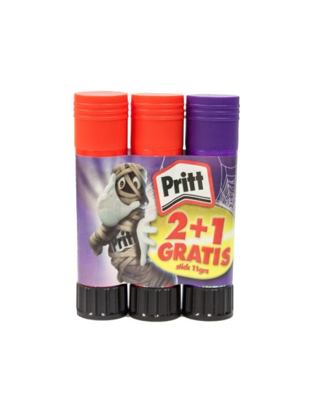 Pegamento pritt en barra 11 gr monsters pack...