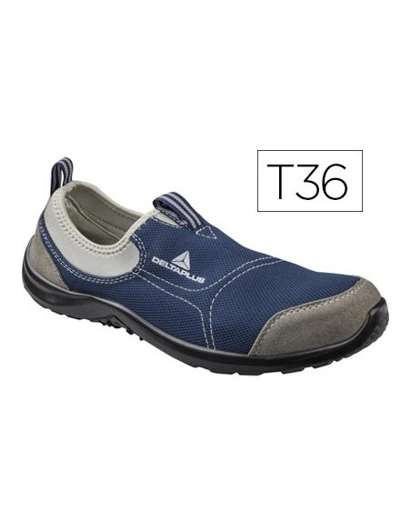 Zapatos de seguridad deltaplus de poliester y...