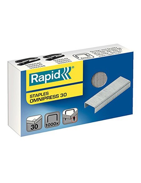 Grapas rapid omnipress 30 galvanizadas caja de...