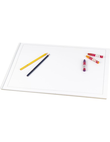 Bloc dibujo liderpapel lineal espiral 460x325...