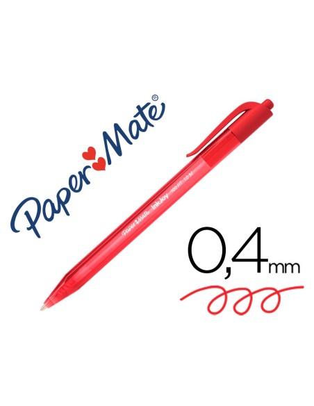 Boligrafo paper mate inkjoy 100 retractil punta...