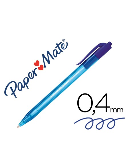 Boligrafo paper mate inkjoy 100 retractil punta...
