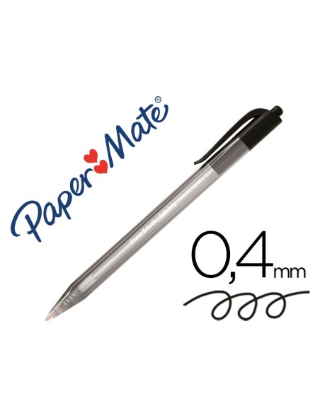 Boligrafo paper mate inkjoy 100 retractil punta...