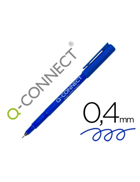 Rotulador q-connect punta de fibra fine liner...