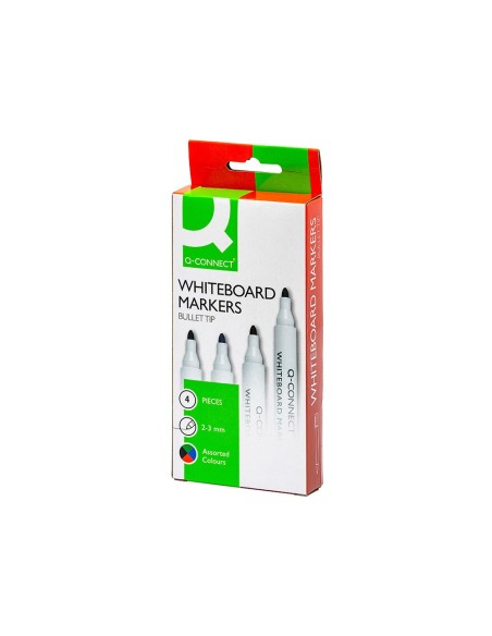 Rotulador q-connect pizarra blanca caja 4...