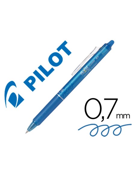 Boligrafo pilot frixion clicker borrable 0,7 mm...