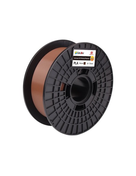 Filamento 3d colido gold pla 1,75 mm 1 kg marron