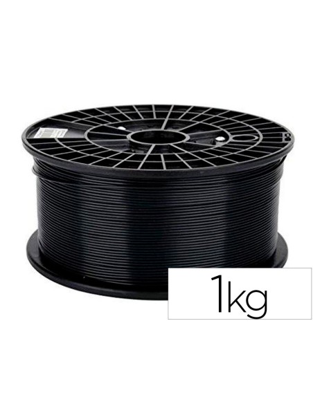 Filamento 3d colido gold pla 1,75 mm 1 kg negro