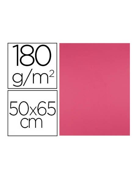 Cartulina liderpapel 50x65 cm 180g/m2 fucsia...