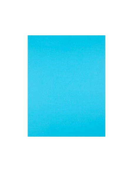 Cartulina liderpapel 50x65 cm 180g/m2 celeste paquete de 25 hojas