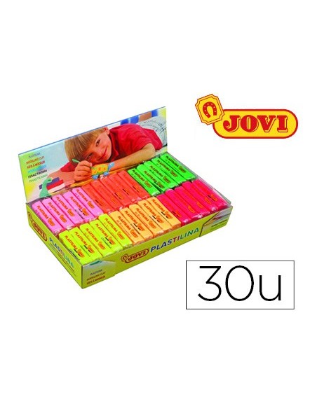 Plastilina jovi 70f tamaño pequeño caja de 30...
