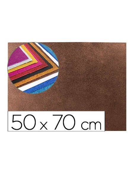 Goma eva con purpurina liderpapel 50x70cm 60g/...