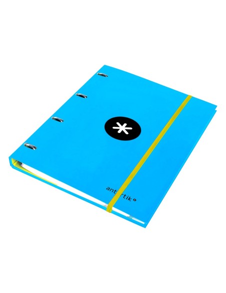 Carpeta con recambio antartik a4 cuadro 5mm...