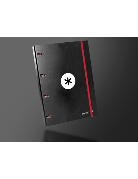 Carpeta con recambio antartik a4 cuadro 5mm...