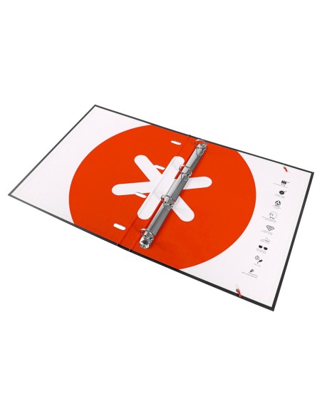 Carpeta con recambio antartik a4 cuadro 5mm...