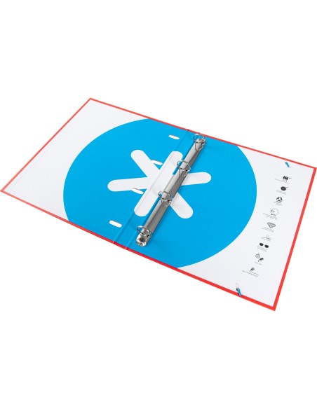 Carpeta con recambio antartik a4 cuadro 5mm...