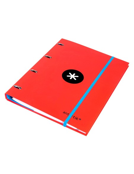 Carpeta con recambio antartik a4 cuadro 5mm...