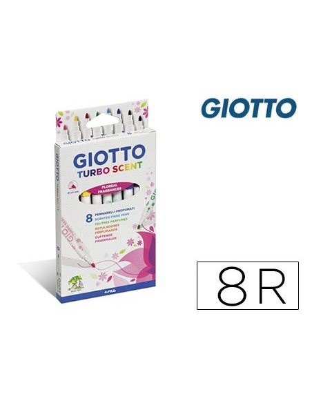 Rotulador giotto turbo scent fragancias...