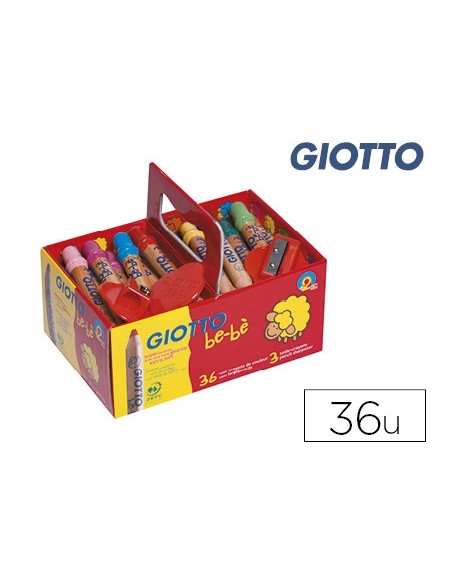 Lapices de colores giotto bebe super schoolpack...