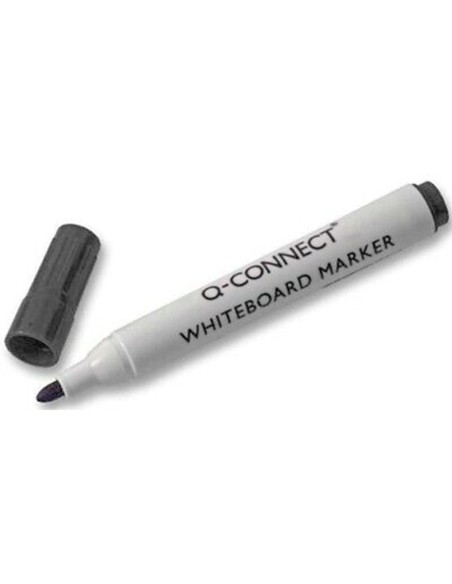 Rotulador q-connect pizarra blanca color negro...