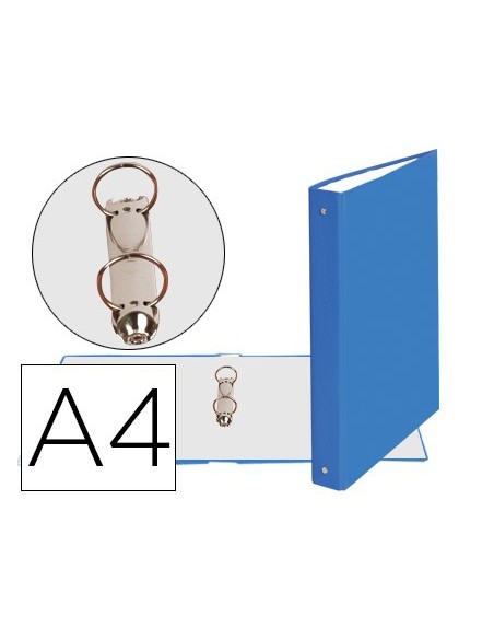 Carpeta de 2 anillas 30mm redondas exacompta...