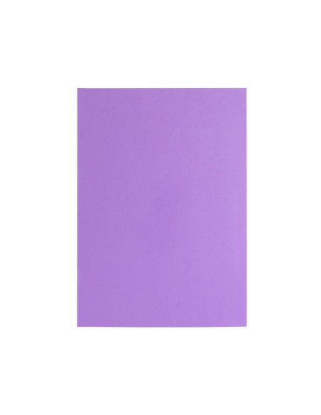 Goma eva liderpapel din a4 60g/m2 espesor 1,5mm violeta paquete de 10 hojas