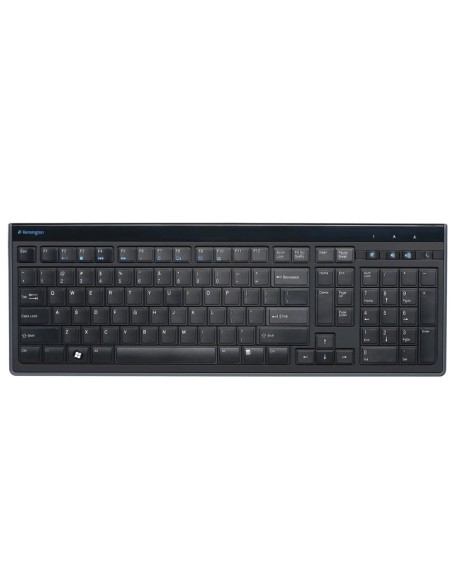 Teclado kensington advance fit slim con cable
