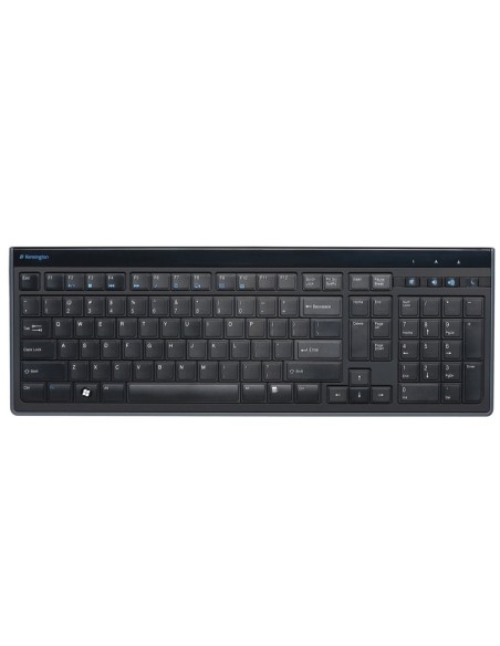 Teclado kensington advance fit slim con cable
