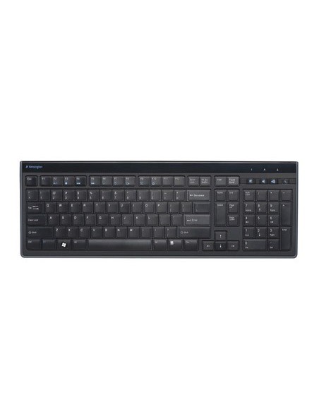 Teclado kensington advance fit slim con cable