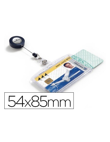 Identificador con cordon extensible durable...