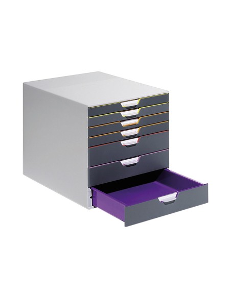 Fichero cajones de sobremesa durable varicolor...