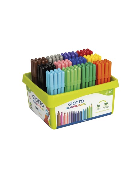 Rotulador giotto turbo color school pack de 144...
