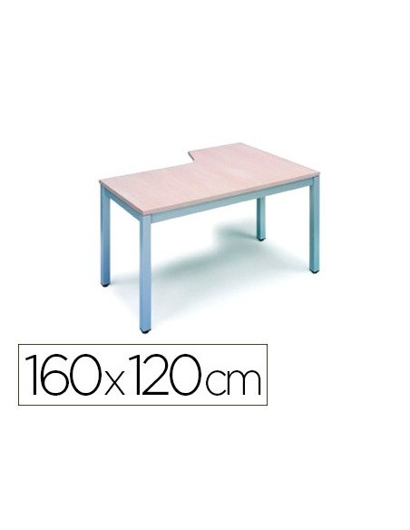 Mesa rocada serie executive 160x120 cm...