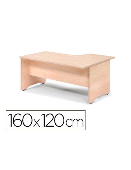 Mesa rocada serie work 160x120 cm izquierda...
