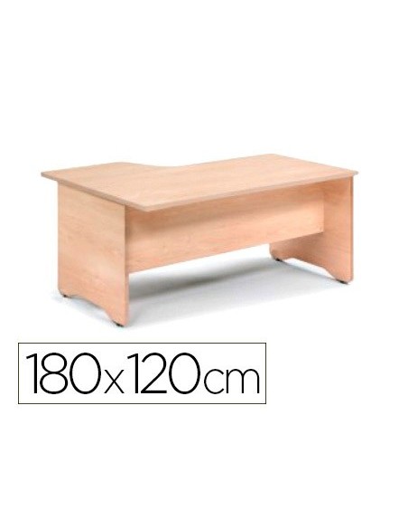 Mesa rocada serie work 180x120 cm derecha...
