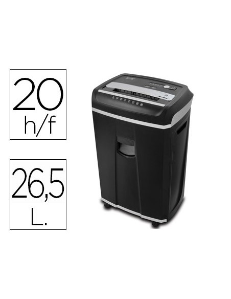 Destructora de documentos q-connect antiatascos...