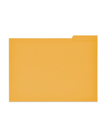 Subcarpeta cartulina gio din a4 pestaña derecha 250 g/m2 amarillo